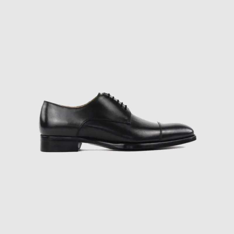 Derby Cap Toe HERMANN black